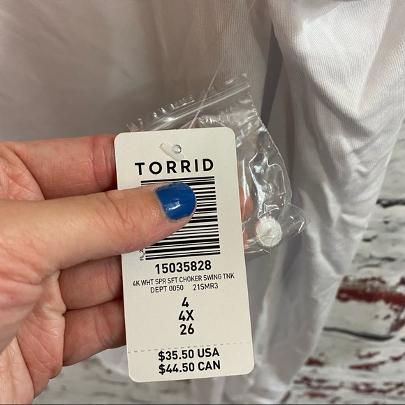 TORRID Super Soft Choker Swing Tank - Picture 4 of 5